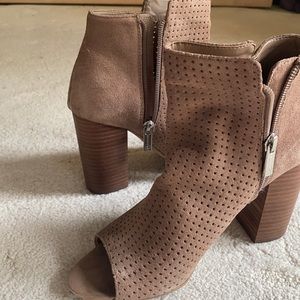 Suede Booties - Jessica Simpson - size 6.5 M -used